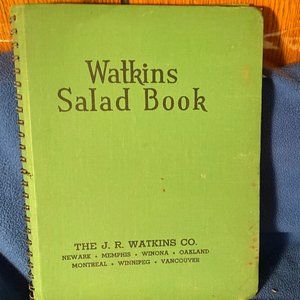 Watkins Salad Book Elaine Allen - 1946 J R Watkins - Good Condition